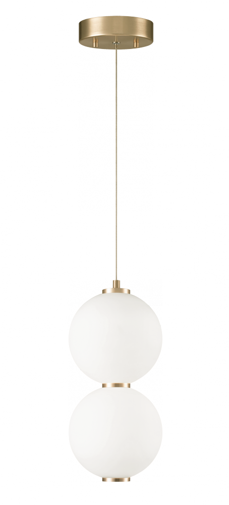 Dango Oxidized Gold Pendant