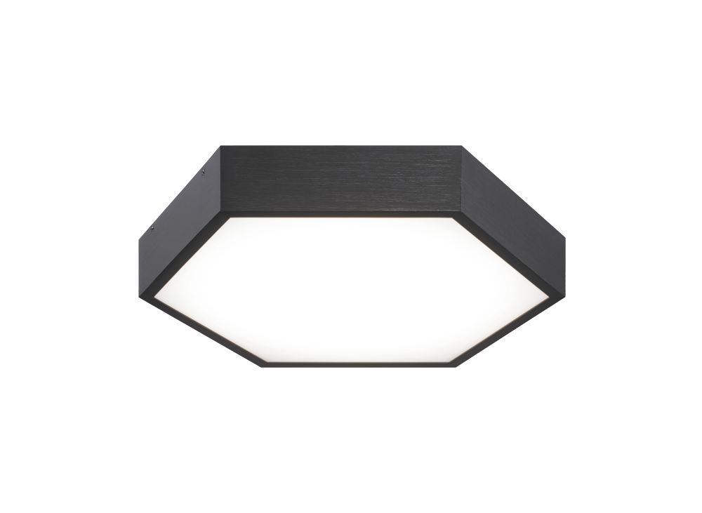 Hexol Oxidized Black Flush Mounts