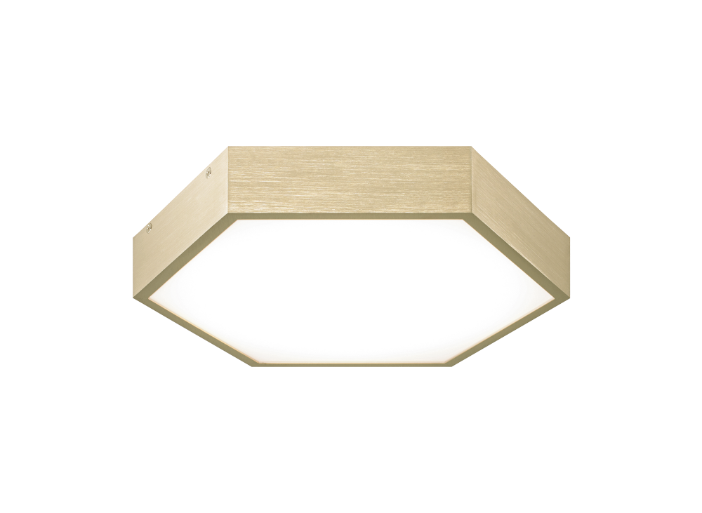 Hexol Oxidized Gold Flush Mounts