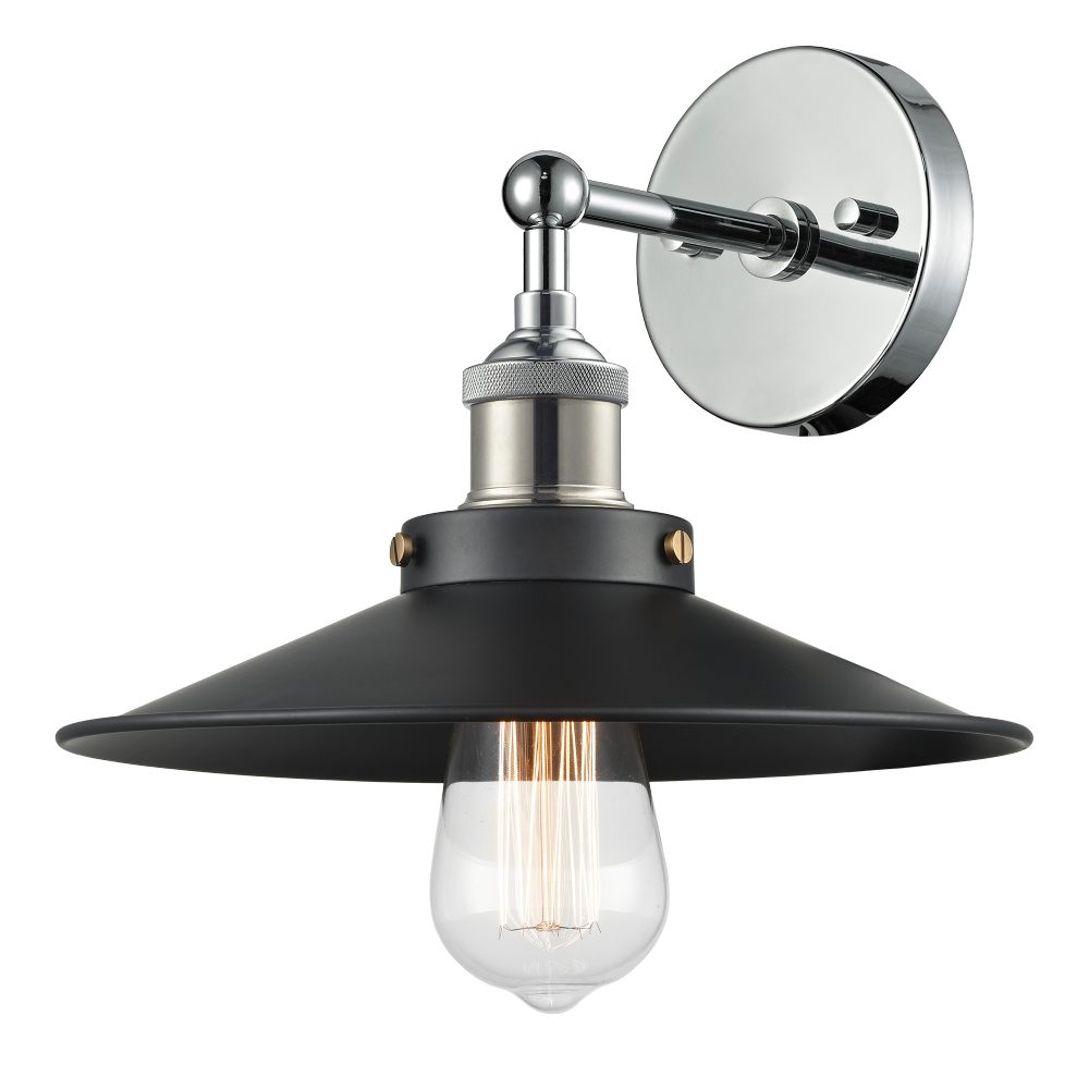 Bulstrode's Workshop Chrome Wall Sconce