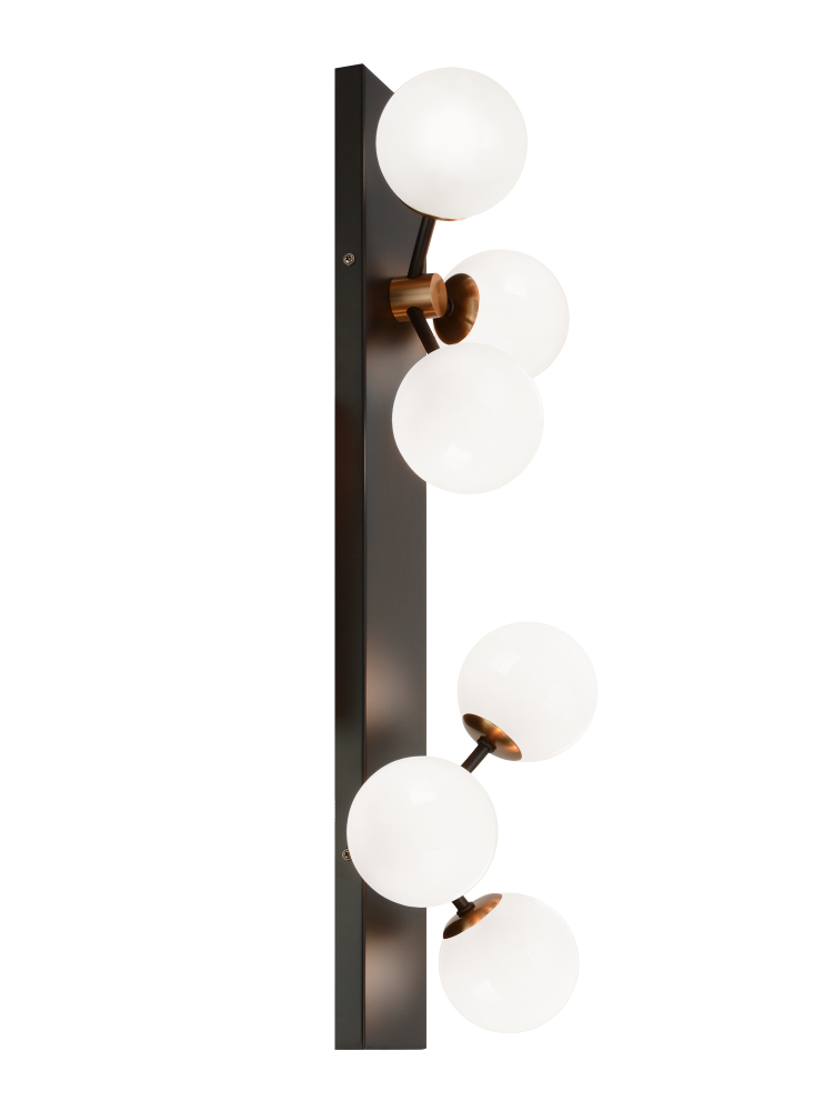 Novu Aged Gold Brass Wall Sconce