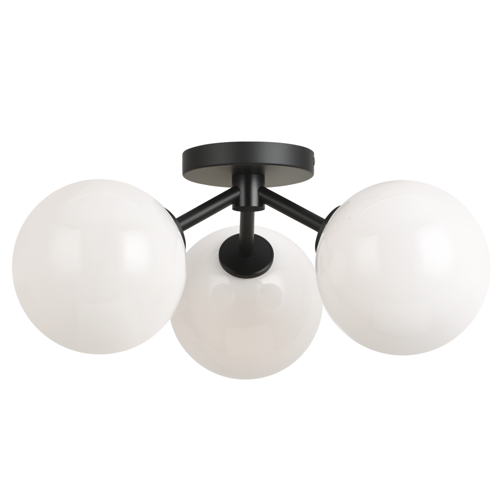 Novo Black Ceiling Mount