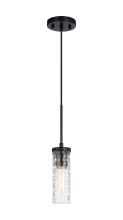 Matteo Lighting C32101BK - Weaver Black Pendant