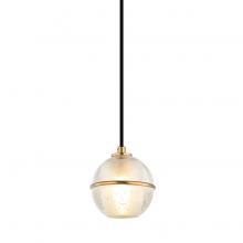 Matteo Lighting C33101AG - Misty Aged Gold Brass Pendant