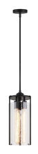 Matteo Lighting C62203BK - Bayou Black Pendant