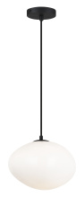 Matteo Lighting C63611BKOP - Melotte Black Chandelier