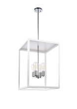 Matteo Lighting C76004WH - Flare White Chandelier