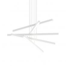 Matteo Lighting C80845MW - Presley Matte White Chandelier