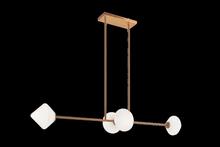 Matteo Lighting C81744AGOP - Novo Aged Gold Brass Pendant