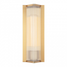 Matteo Lighting S02601AG - Palmira Aged Gold Brass Wall Sconce