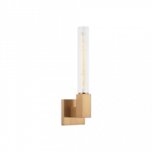 Matteo Lighting S03101AG - Odelle Aged Gold Brass Wall Sconce