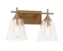 Matteo Lighting S09802AG - Hollis Aged Gold Brass Wall Sconce