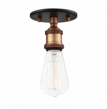 Matteo Lighting X46100AG - Bulstrode's Workshop Aged Gold Brass Ceiling Mount
