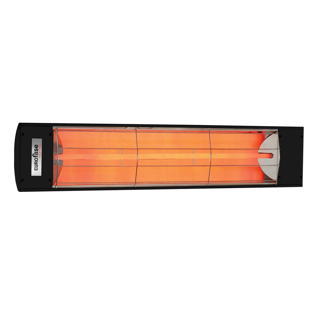 277V 2500W ELECTRIC HEATER,BLK