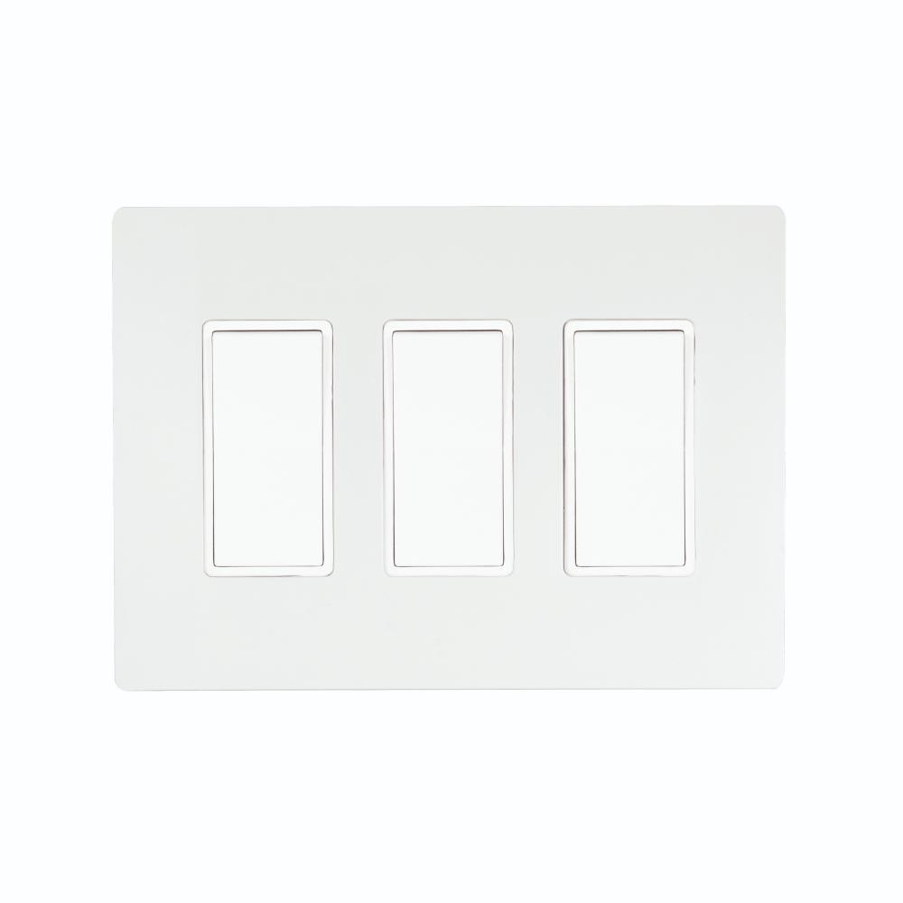 3 SINGLE, ON/OFF SWITCH, WHITE