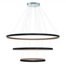 Eurofase 43900-015 - VERDURA,3 RING CHANDELIER,BLK