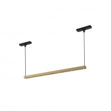 Kuzco Lighting Inc TRL29422-BG-4K - Kyan 22-in Brushed Gold 4000K Trilo Track Linear Pendant