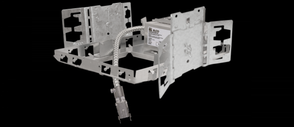 4" SQR LED ARCHTRL FRAME W/DRVR 3000LM