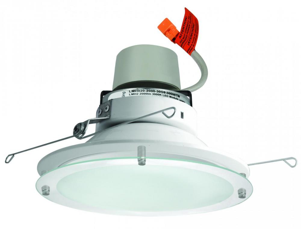 6" LED DROP GLS INSRT W/DRVR 1250LMN SSD