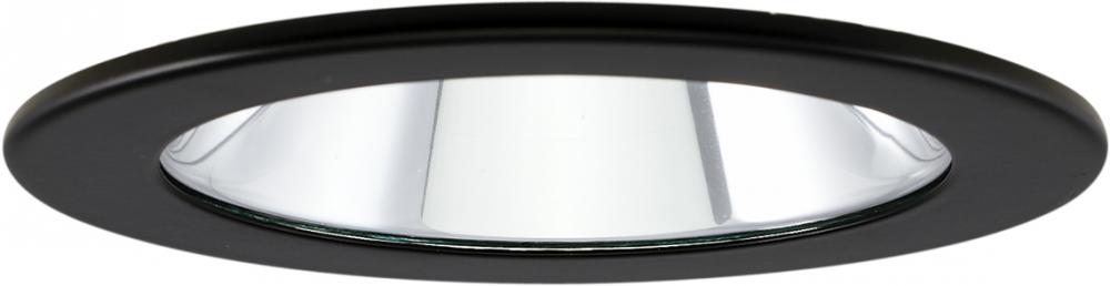 4" Adjustable Shower Trim with Clear Reflector and Lens Trim