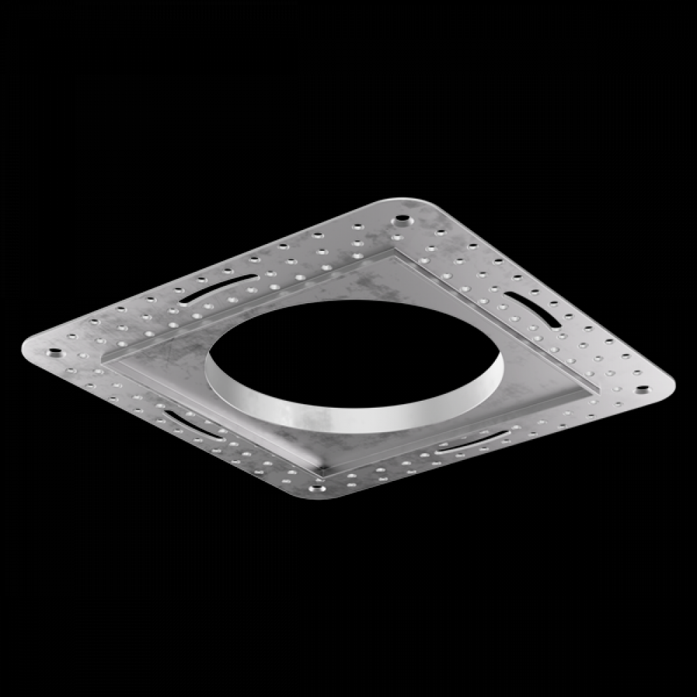 4" SQR KOTO FLUSH MOUNT SPACKLE FRM