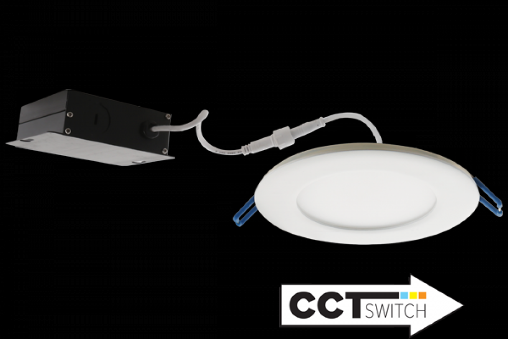 4" LED PANEL 12W 700LMN DIM CRI90 5CCT