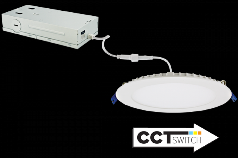 6" SLM LGT 15W 950LMN DIM 120/277 5CCT