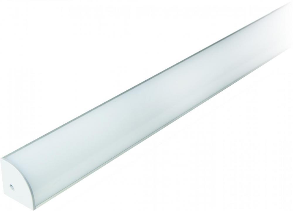 AL PROFILE SURFACE CORNER ROUND 92.25"
