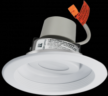 Elco Lighting E616R1230W - 6" Round Adjustable Baffle Trim with LED Module & Driver