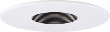 Elco Lighting EL1423BZ - 4" ADJSTBLE BRNZE PINHOLE W/BRNZE BFFLE