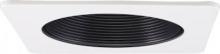 Elco Lighting EL2393BZ - DISCON 3" PHENOLIC SQUARE BAFFLE TRIM