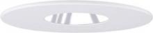 Elco Lighting EL2619WB - 3" WHT PNHL W/BLK RFLCTR