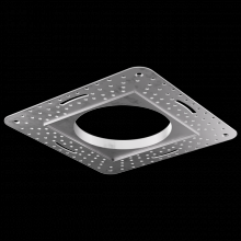 Elco Lighting EL3FMS - 3" SQR KOTO FLUSH MOUNT SPACKLE FRM