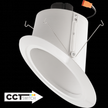 Elco Lighting EL76330BZ - DISCON 6" SPR SLP BFFL INSRT GMBL 1050LM