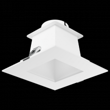Elco Lighting ELB440BB - 4" BIRCH SQR RFCLTR ALL BLACK