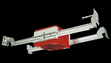 Elco Lighting ELJ4S - 4" SQR JNCTN BOX IC AT W HANGER BARS