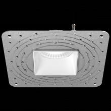 Elco Lighting ELK381W - Pex 3" Square Adjustable Trimless Smooth Reflector Trim