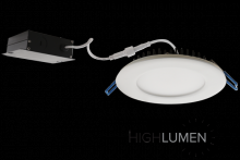 Elco Lighting ERT61230BZ - DISCON 6" LED PANEL LGT 15W 900LM DIM 30K