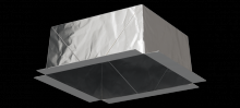 Elco Lighting FIREENCL-S - 1HR FIRE ENCLOSR FOR 4" RECESSD CAN