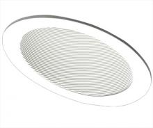Elco Lighting EL622KBZ - 6" Adjustable Sloped Baffle with Socket Bracket Trim