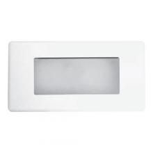 Elco Lighting ELST43BZ - Incandescent Step Light with Frosted Glass Lens