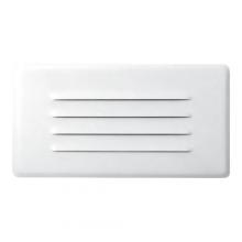 Elco Lighting ELST42BZ - Incandescent Step Light with Louvered Faceplate