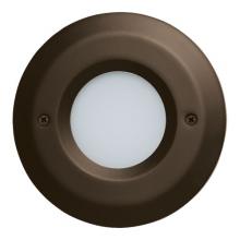 Elco Lighting ELST8640BZ - Round Mini LED Step Light with Open Faceplate