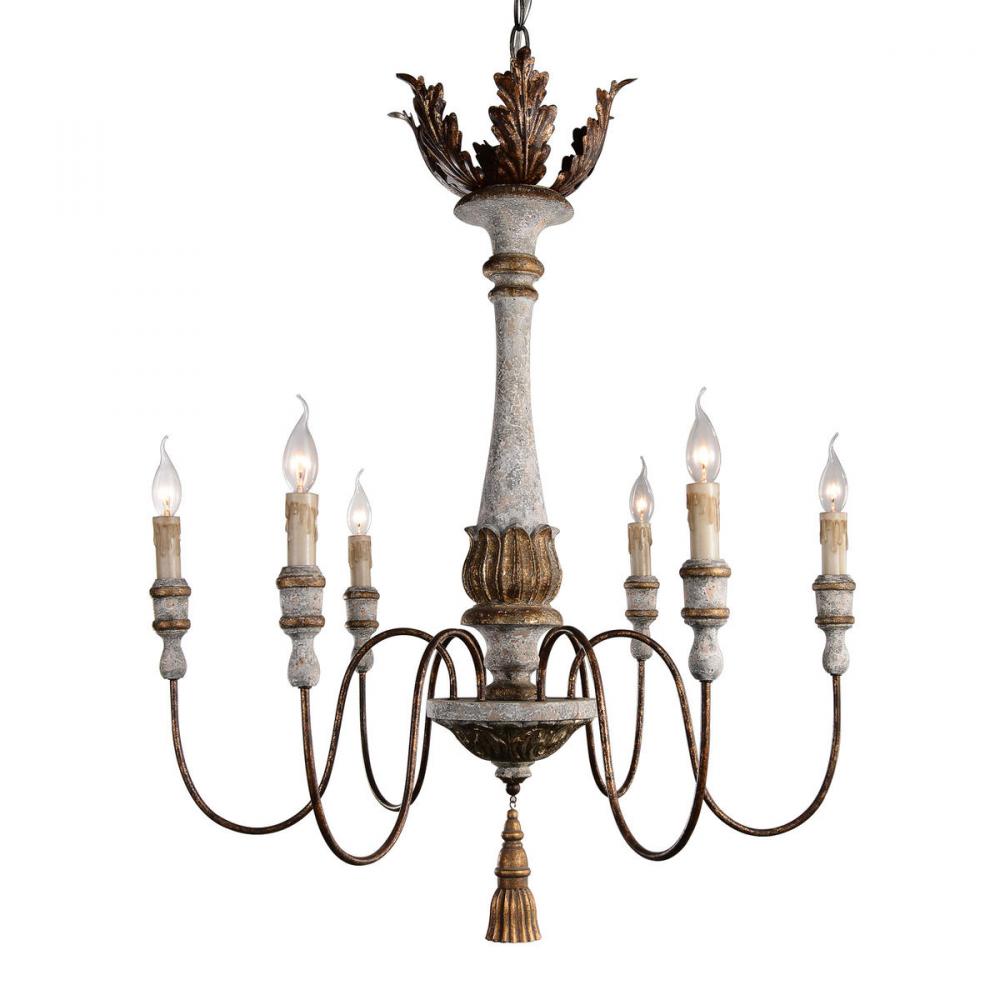 Calandra 6-light Chandelier