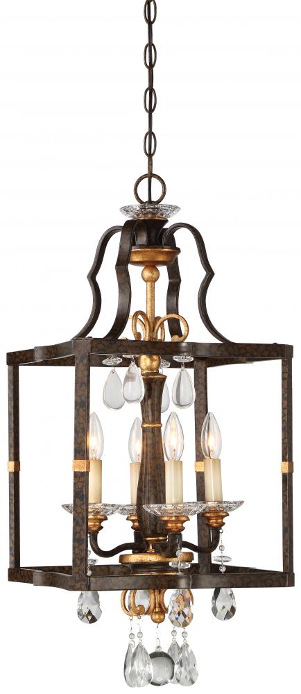 CHATEAU NOBLES - 4 LIGHT PENDANT