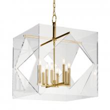 Hudson Valley 5924-AGB - 8 LIGHT CHANDELIER
