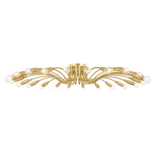 Hudson Valley 5949-AGB - 24 LIGHT SEMI FLUSH