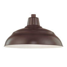 Millennium RWHS17-ABR - R Series 1-Light Warehouse Shade Architectural Bronze