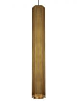 Visual Comfort & Co. Modern Collection 700FJBLKLRR - Blok Large Pendant