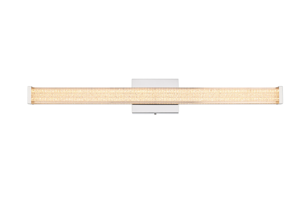 Wall Sconce L31" E4.5" H4.3" LED 18W 3CCT Chrome